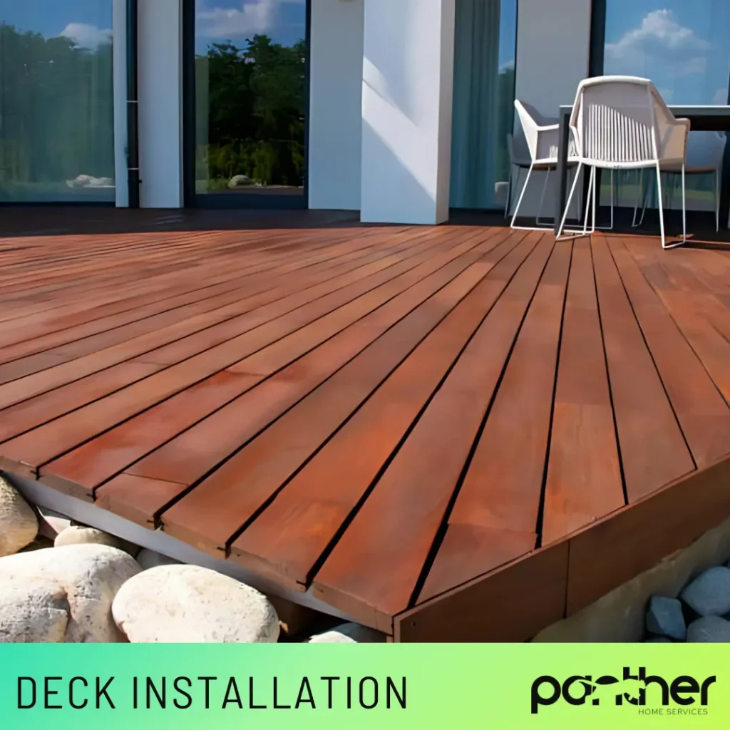 Panther deck installation
