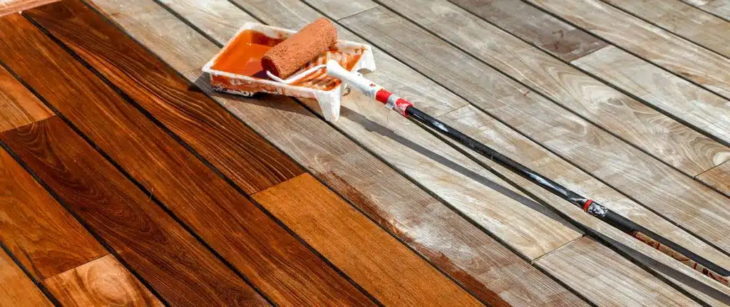 Paint panther professional deck staining natural wood grains 1024x431 1